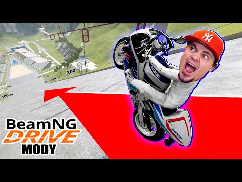 🛵 MOTORY vs XXL SKOCZNIA MAŁYSZA w BEAM.NG Mody 🛵