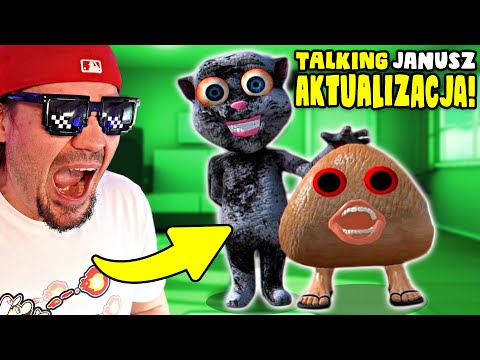🙀 *TALKING JANUSZ* NOWA AKTUALIZACJA! *straszne* | Talking Huan 🙀