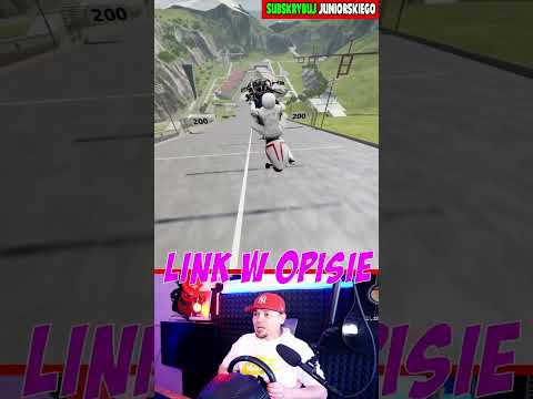 🛵 MOTORY vs XXL SKOCZNIA MAŁYSZA w BEAM.NG Mody 🛵 #shorts