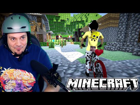🚲 Mapa MINECRAFT w SYMULATORZE ROWERU | Descenders 🚲