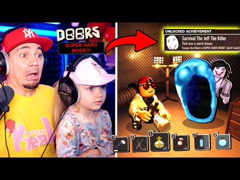 🚪👀 Udało się! Przeszedłem DOORS SUPER HARD MODE! *córka mi pomogła* | Roblox Doors ( Nowy Update )🚪👀