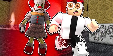 😮 STRASZNY KLAUN CHCE ZJEŚĆ MOJĄ GŁOWĘ | Roblox Escape Pennywise’s Mansion
