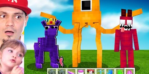 😍 Moja córka znalazła GARTEN OF BANBAN 4 w MINECRAFT! | Minecraft 😍