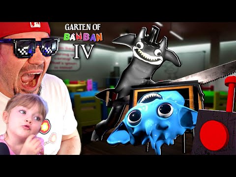 😥 GARTEN OF BANBAN 4 * MR GRIMM * ZABIŁ * CAPTAIN FIDDLES *! ( + NOWE POTWORY ) 😥