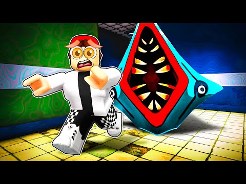 🙀 UCIEKAJ PRZED STRASZNYM WALLY *potwór z lochów* | Juniorsky Gra Roblox Wally 🙀