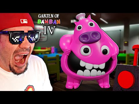 🙀 Garten of Banban 4  * CHEF PIGSTER * został porwany! | Dwie Randomowe Gry 🙀