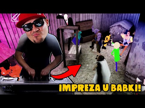 🎧 Zostałem DJ-EM u * GRANNY * i rozkręciłem * IMPREZĘ * ! 🎵
