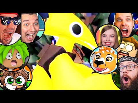 YELLOW PIERWSZY RAZ w RAINBOW FRIENDS 2 REAKCJE YOUTUBERÓW ADMIROS, JUNIORSKY