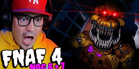😮 NOC 6 i 7 FNAFFFFFFFFFFFFFF 4……… *rozwaliłem stół chyba* | Five Nights At Freddy’s 4 #04