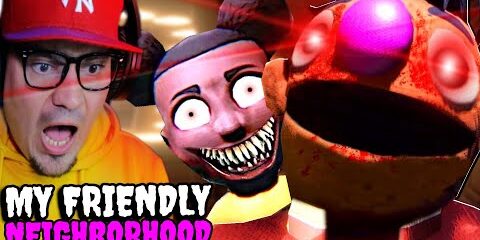 😮 MROCZNY SEKRET ULICY SEZAMKOWEJ *Amanda + Hello Neighbor* | My Friendly Neighborhood #01