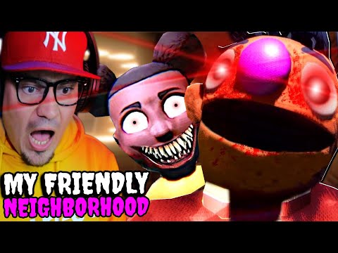 😮 MROCZNY SEKRET ULICY SEZAMKOWEJ *Amanda + Hello Neighbor* | My Friendly Neighborhood #01
