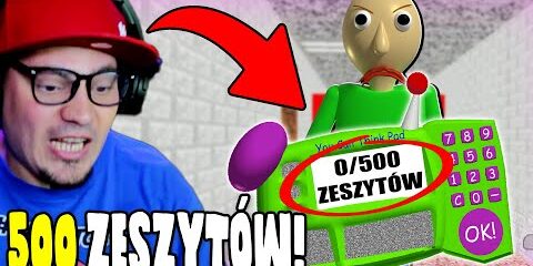 👨‍🏫 ODPOWIADAM NA 500 PYTAŃ BALDIEMU?! | Baldi’s Basics in Education and Learning #31 (MODY)