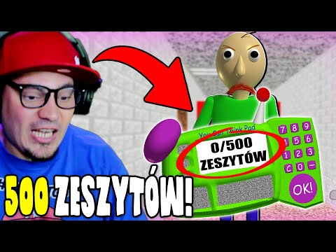 👨‍🏫 ODPOWIADAM NA 500 PYTAŃ BALDIEMU?! | Baldi’s Basics in Education and Learning #31 (MODY)