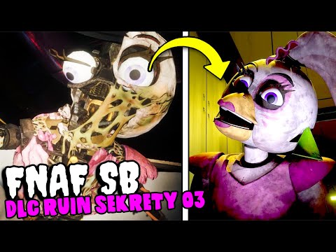 🍕 NAPRAWIŁEM CHICĘ! *odzyskała głos!* | FNAF Security Breach Ruin #05 (SEKRETY)