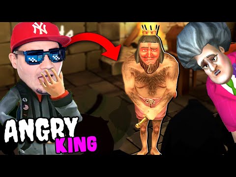 👑 PRANKUJĘ KUZYNA PANI TEODOR! *Scary Teacher 3D* | Angry King