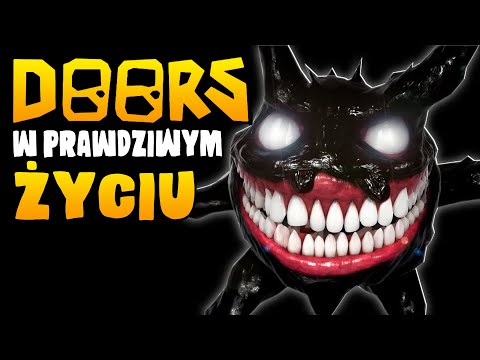 🚪👀 DOORS W PRAWDZIWYM ŻYCIU! *nowe postacie!* | Roblox Doors