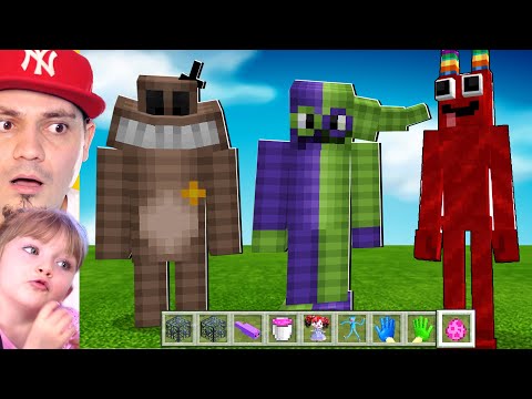 😍 Moja córka znalazła GARTEN OF BANBAN 4 w MINECRAFT! | Minecraft (Mody) 😍