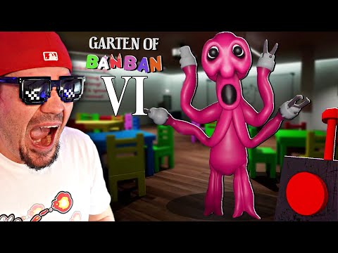 😥 GARTEN OF BANBAN 6 * SYRINGEON * jest *straszny*! ( + NOWE POTWORY ) 😥