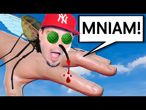 🦟 Kiedy jesteś komarem i ZABIJASZ LUDZI | Mosquito ( głupie gry na komórkę )