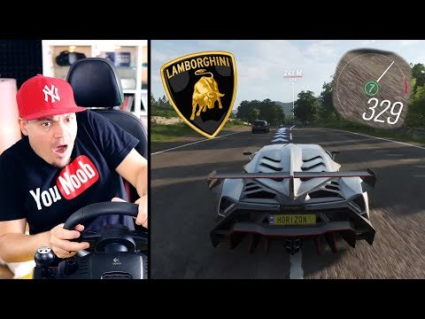 🚗 Kiedy jedziesz LAMBO 300 kmh przez WIEŚ… i SZPANUJESZ! | Forza Horizon 4 #02