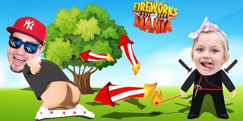 🧨 Pozwoliłem córce PUSZCZAĆ FAJERWERKI *nieodpowiedzialne* 😂 Fireworks Mania