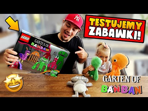 📦 UNBOXING * LEGO * Z ” GARTEN OF BANBAN ” z CÓRKĄ | Testujemy Zabawki z Garten Of Banban