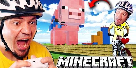 🚲 Nowe mapy MINECRAFT w SYMULATORZE ROWERU! | Descenders