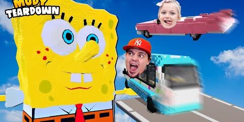samochody-vs-spongebob-w-teardown-mody.jpg 🚗 SAMOCHODY vs SPONGEBOB w TEARDOWN (Mody)
