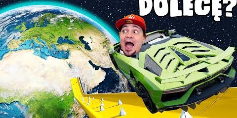 🏎️ LAMBORGHINI W KOSMOSIE? SKOKI SAMOCHODAMI W PLANETY! | Beam.NG Mody