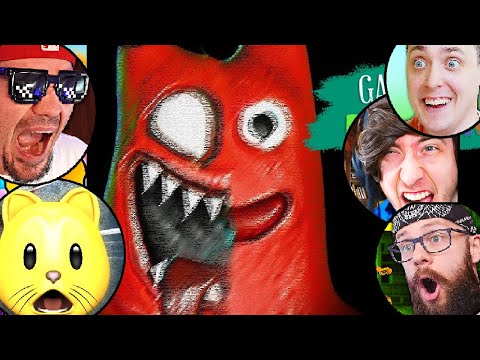 ZŁY BANBAN GARTEN OF BANBAN 3 REAKCJE YOUTUBERÓW WOJAN, ADMIROS, JUNIORSKY, PALION, SHARIKANVR