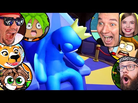 ZAKOŃCZENIE RAINBOW FRIENDS 2 REAKCJE YOUTUBERÓW ADMIROS, JUNIORSKY