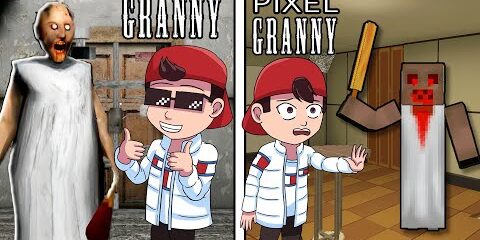 🤣 BABCIA GRANNY kontra PIXEL GRANNY – która jest lepsza? | Granny #60