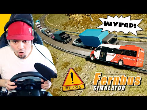🚌 POLSKI BUS JEDZIE POD PRĄD NA AUTOSTRADZIE! LUDZIE SIĘ BOJĄ! | Fernbus Simulator