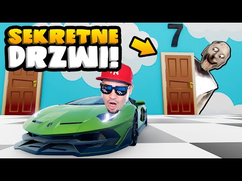 🏎️ CO KRYJE SIĘ ZA TAJEMNICZYMI DRZWIAMI?! *troll mapa* | BeamNG Mody