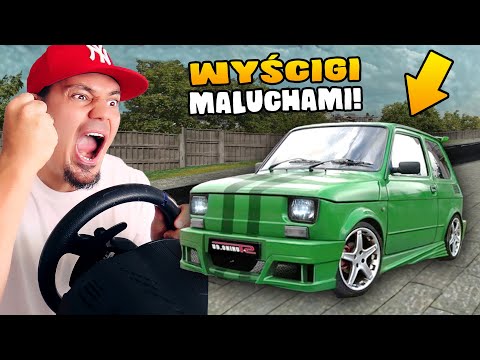 😎 POLSKIE MALUCHY ŚCIGAJĄ SIĘ NA PARKINGU?! | Maluch Racer 2