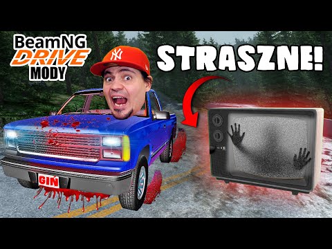 STRASZNA MAPA HALLOWEENOWA W BEAM.NG?! 🚗 Beam.NG Mody