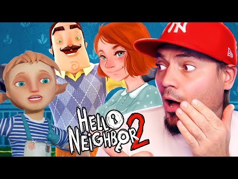 👨‍👩‍👧‍👦 Znalazłem ŻONĘ OD SĄSIADA! *to Kinga* | Hello Neighbor 2 (Patch 9 Update)