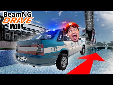 Który SAMOCHÓD pojedzie dalej na WODZIE? 🚗 Beam.NG Mody