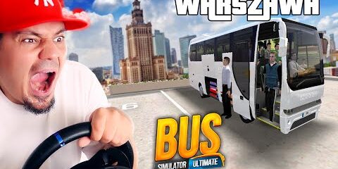 Prowadzę [AUTOBUS] do „WARSZAWY” w BUS SIMULATOR ULTIMATE 😁