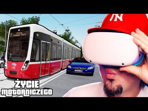 MOJE ŻYCIE JAKO KIEROWCA TRAMWAJU *VR* 🚃 TramSimVR Wiedeń