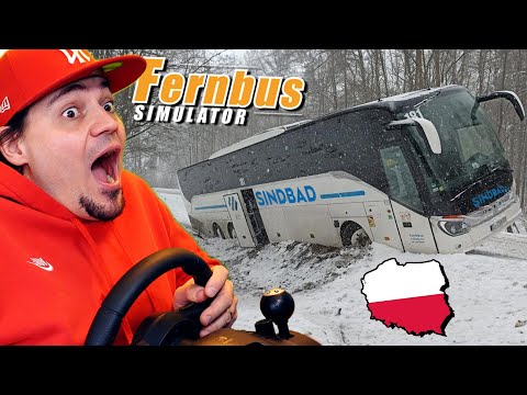 W końcu DOJECHAŁEM do POLSKI *Poznań*! 🚌 Fernbus Simulator