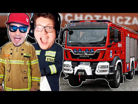 🧑‍🚒 Moja NOWA PRACA w POLSKIEJ STRAŻY POŻARNEJ! | Flashing Light