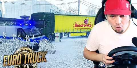 moja-pierwsza-kontrola-policyjna-rozwalilem-fotoradar-euro-truck-simulator-2-mody.jpg MOJA PIERWSZA KONTROLA POLICYJNA! *rozwaliłem fotoradar* 🚛 Euro Truck Simulator 2 (Mody)