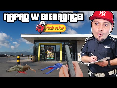 NAPAD W BIEDRONCE. DWIE OSOBY NIE ŻYJĄ! 👮 Symulator Policjanta