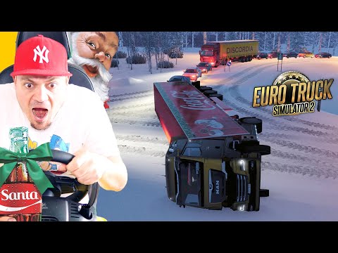 smiertelny-wypadek-w-drodze-do-wioski-swietego-mikolaja-euro-truck-simulator-2-mody.jpg ŚMIERTELNY WYPADEK w drodze do WIOSKI ŚWIĘTEGO MIKOŁAJA! 🚛 Euro Truck Simulator 2 (Mody)