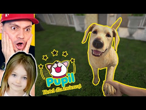 🐶 NASZ HOTEL DLA *PSÓW* i [PIERWSZY PIES] w SYMULATOR HOTELU DLA PSÓW! | Juniorsky i Lara