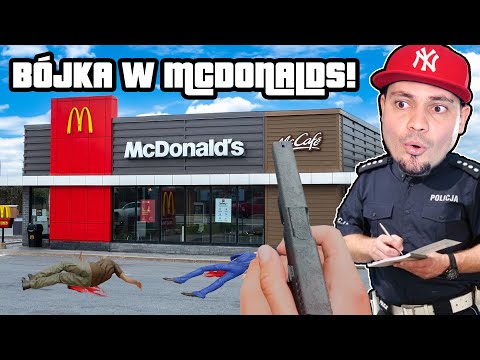 bija-sie-w-mcdonalds-dymy-symulator-policjanta.jpg BIJĄ SIĘ W MCDONALDS!!! *dymy*👮 Symulator Policjanta