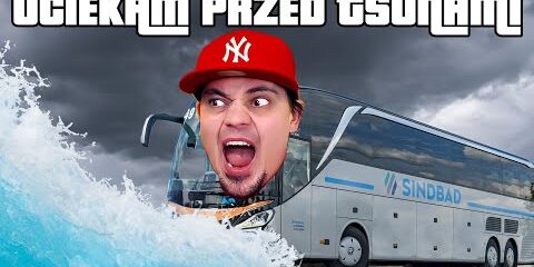 Uciekam przed TSUNAMI jako KIEROWCA AUTOBUSU! *wielka fala* 🚌 Bus World