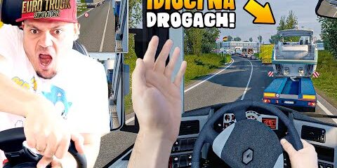 IDIOCI NA DROGACH NA SERWERZE 4000 LUDZI *chyba dostanę bana szybko też* 🚛 Euro Truck Simulator 2 MP