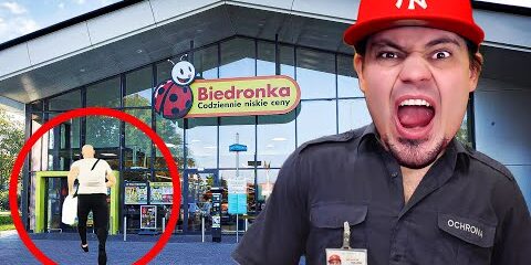 Moja NOWA PRACA jako OCHRONIARZ w BIEDRONCE! 👮 Symulator Ochroniarza